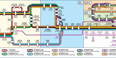 HK raudtee kaart