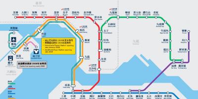 Kowloon bay MTR-jaam kaart