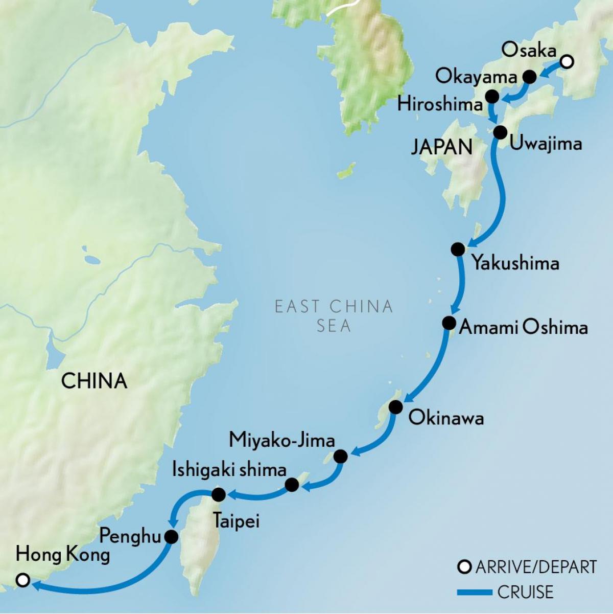 kaart, Hong Kongis ja jaapanis