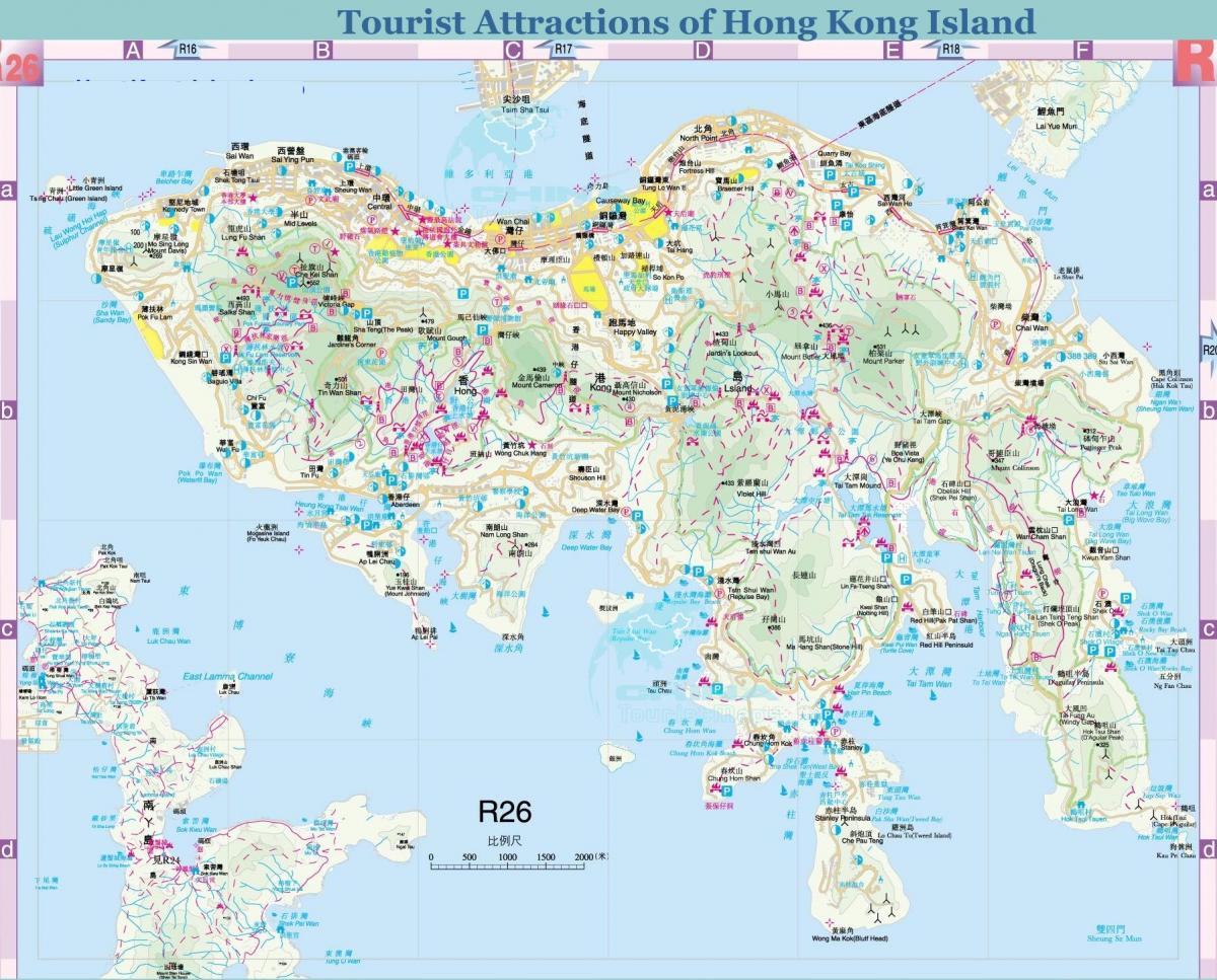 offline Hong Kong kaart
