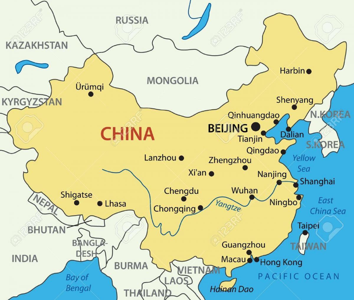kaart, Taiwani ja Hong Kong